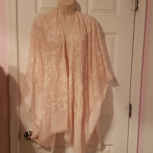 Sheer poncho type cover up - Picture 1 of 6